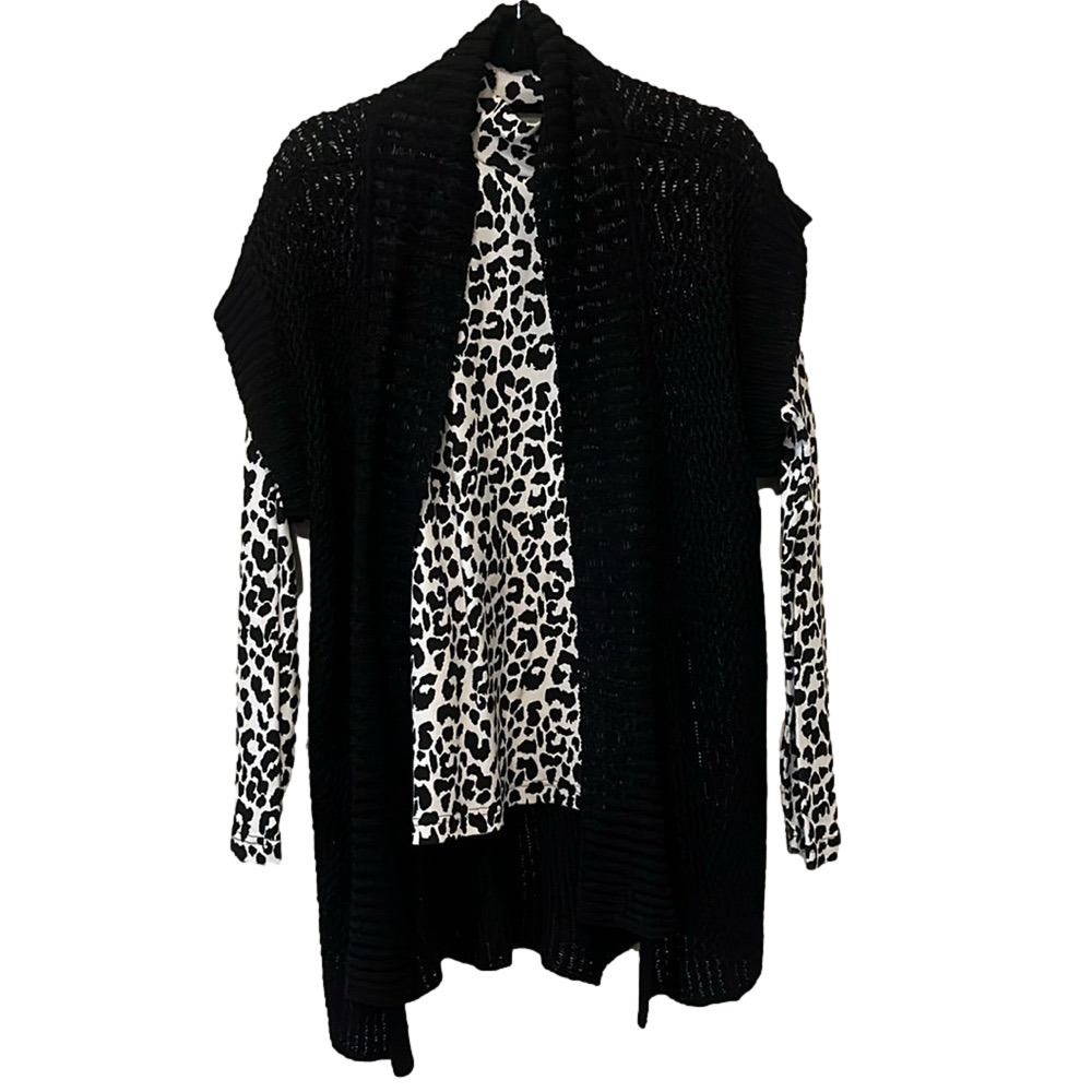 Kim rogers top with vest, XL
